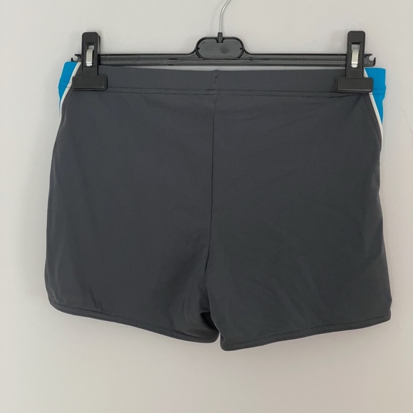 Speedo Men's Elastic Grey Swim Trunks Size L - Picture 3 of 4